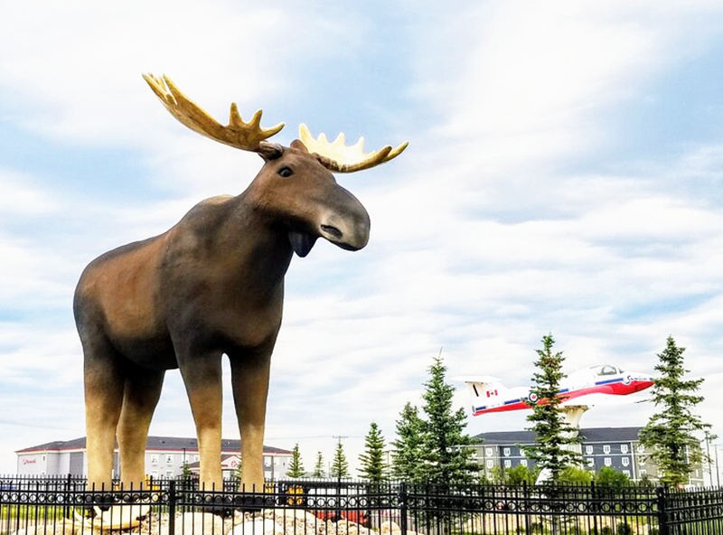 moose statue art