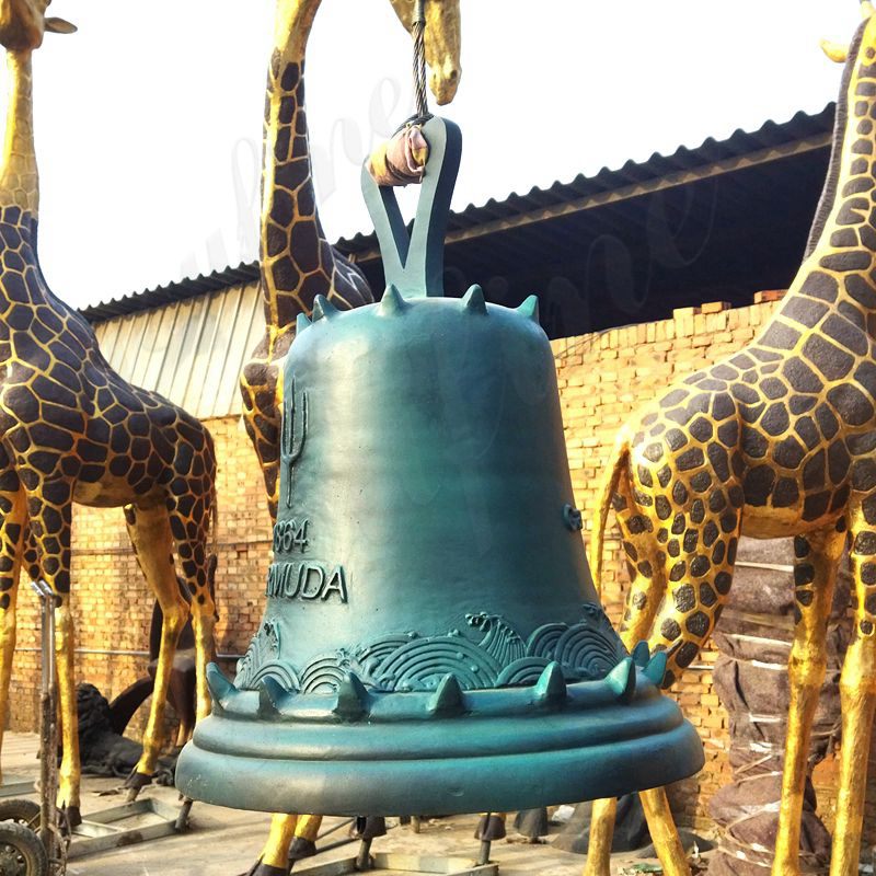 Customized Large Bronze Church Bell for Sale - Bronze Garden Statue - 1