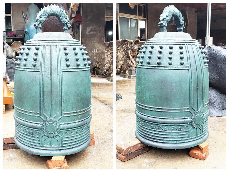 Customized Large Bronze Church Bell for Sale - Bronze Garden Statue - 5