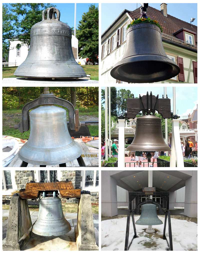 Customized Large Bronze Church Bell for Sale - Bronze Garden Statue - 7