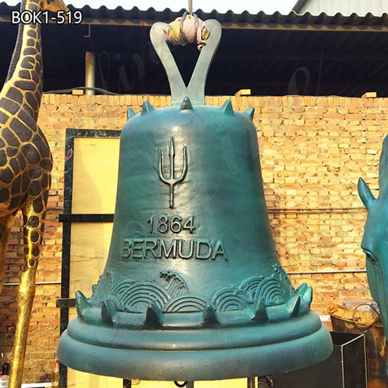 large bronze church bell