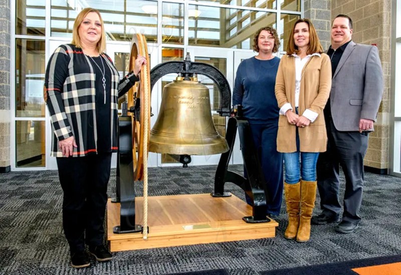 Customized Large Bronze Church Bell for Sale - Bronze Garden Statue - 4