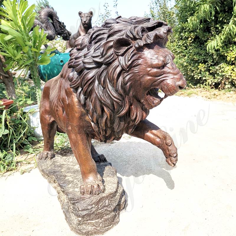 outdoor lion statues for sale