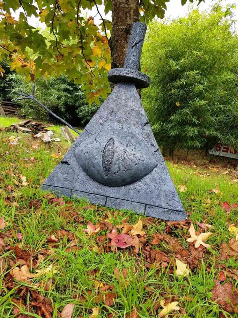 Unveiling the Enigma: The Bill Cipher Statue and the Mystery of Gravity Falls - Blog - 1