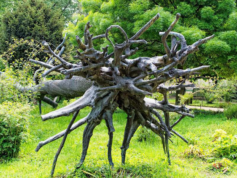 Large Bronze Tree Statue Art Garden Ornaments  - Bronze Garden Statue - 12