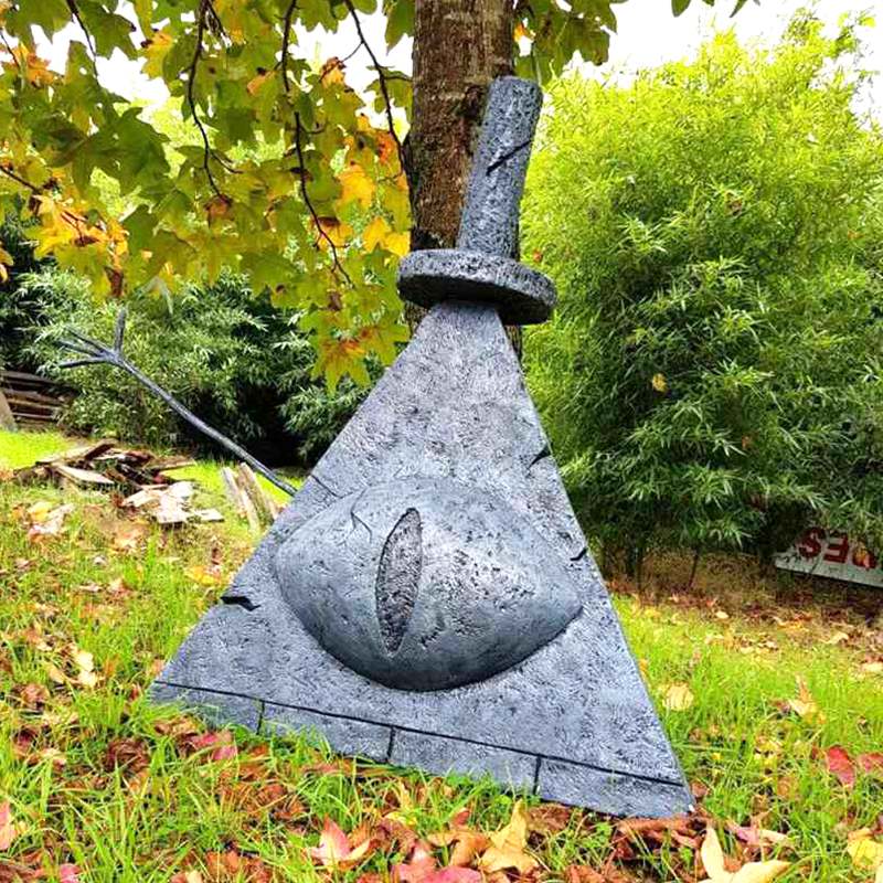 Bill Cyphers Statue Bill Cipher Statue Location Onlyart Sculpture Bill Cyphers Statue Bill Cipher Statue Location Onlyart Sculpture