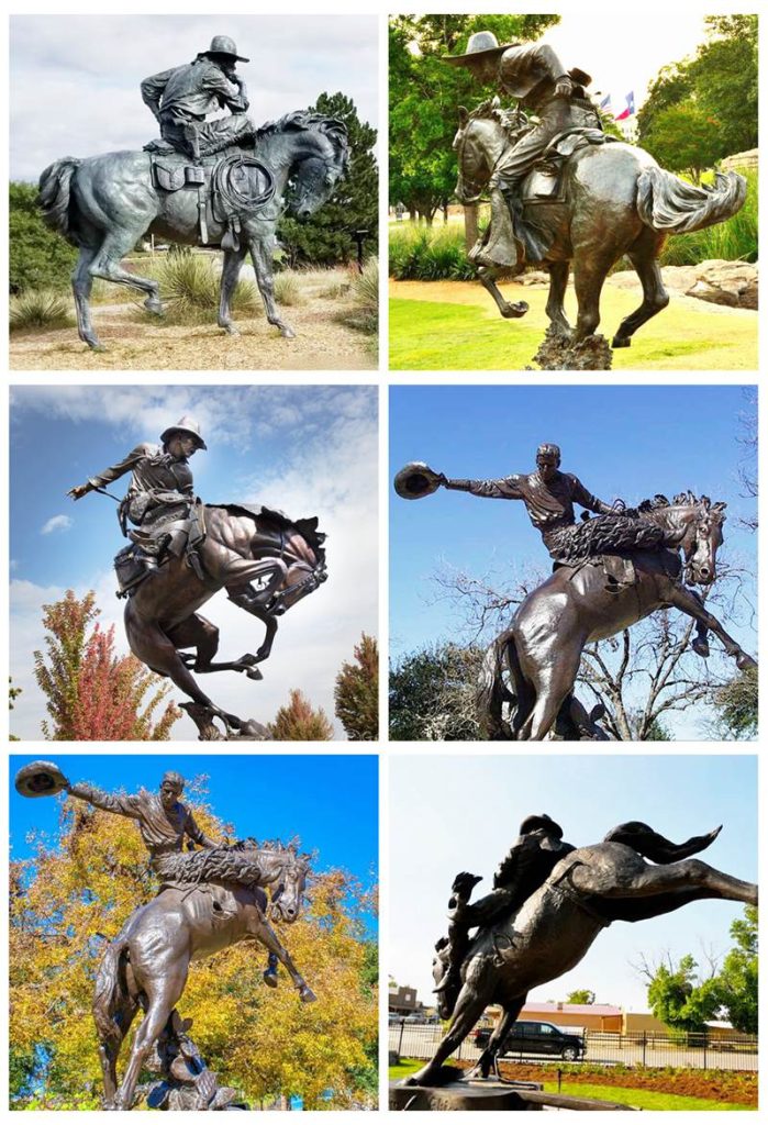 cowboy statue remington
