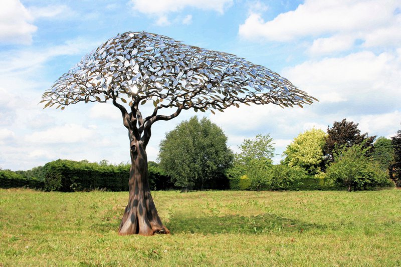 large art Bronze Tree Sculpture