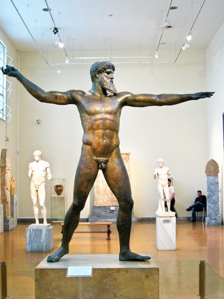 Bronze Statue of Zeus or Poseidon