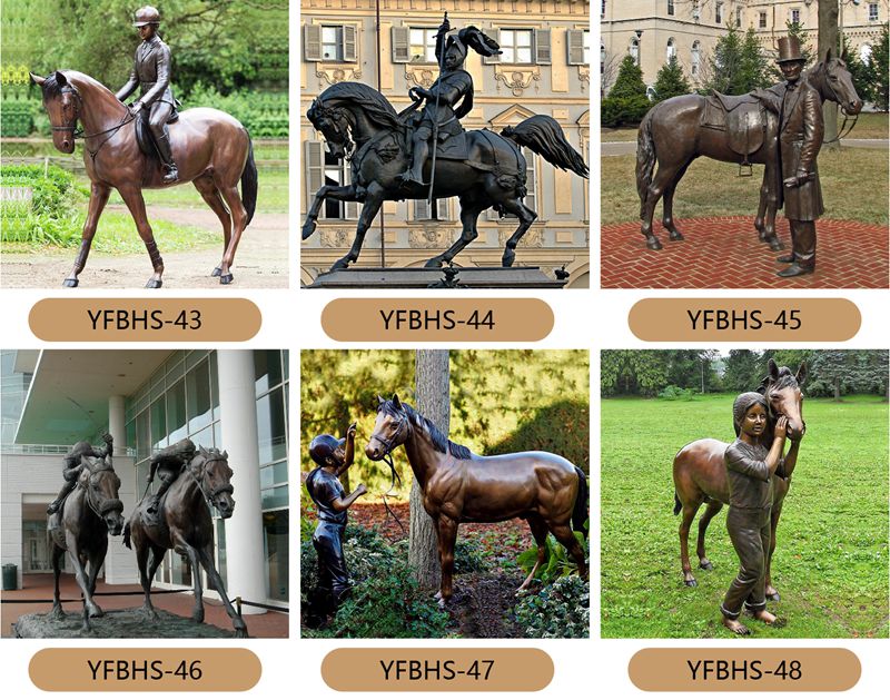 Top 10 Popular Bronze Life-size Horse Statues for Sale in 2023 - Blog - 2