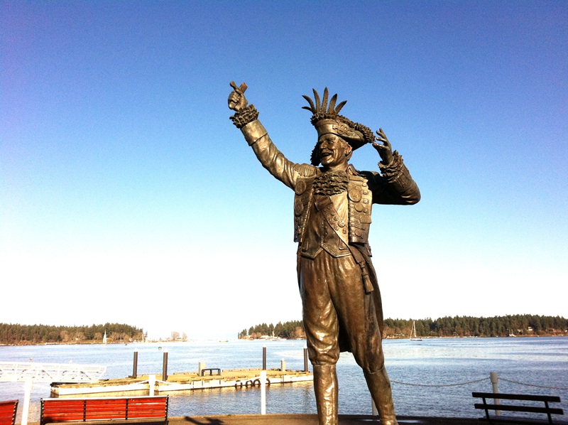 Famous Bronze Pirate Captain Statue Frank James Ney Art - Bronze Famous Sculpture - 7