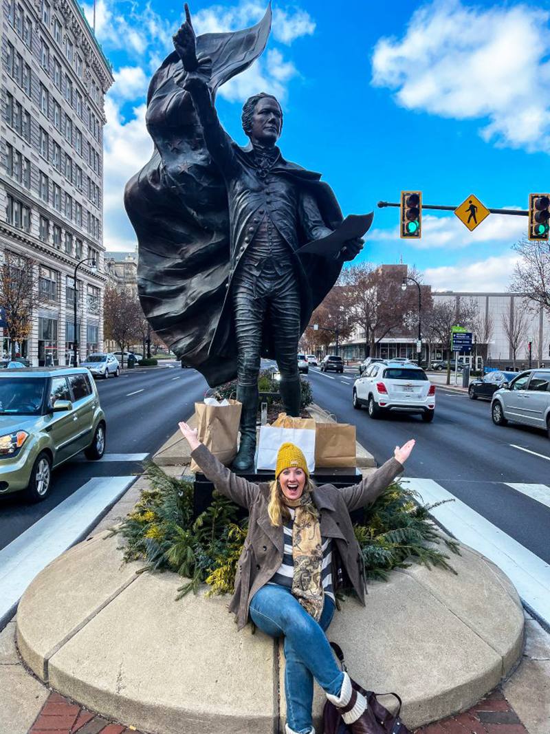 Custom Made Bronze Statue of Alexander Hamilton