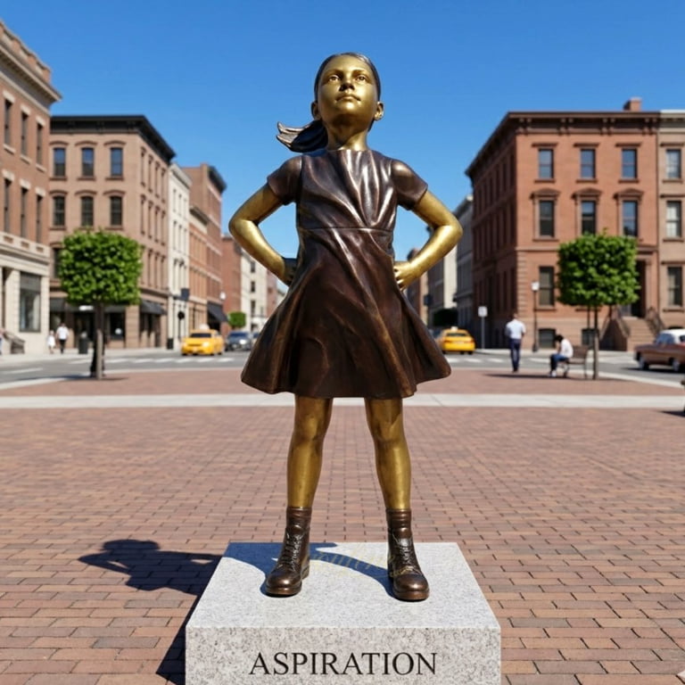 Fearless Girl Statue Replica