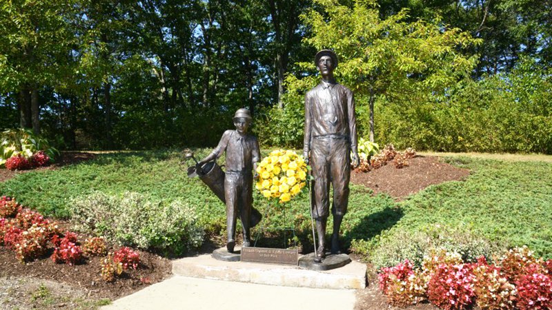 Francis Ouimet and Eddie Lowery