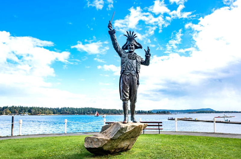 Famous Bronze Pirate Captain Statue Frank James Ney Art - Bronze Famous Sculpture - 2