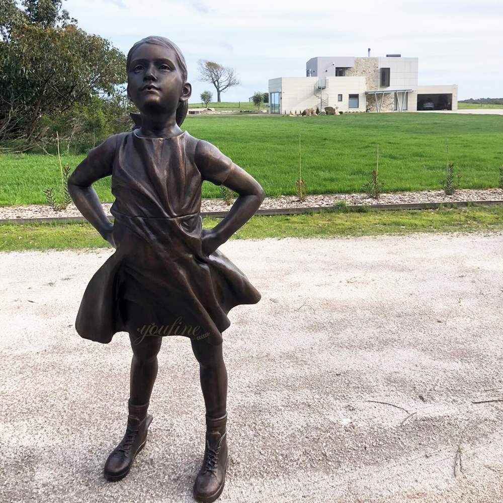 Life-Size Fearless Girl Sculpture on Private Estate feedback