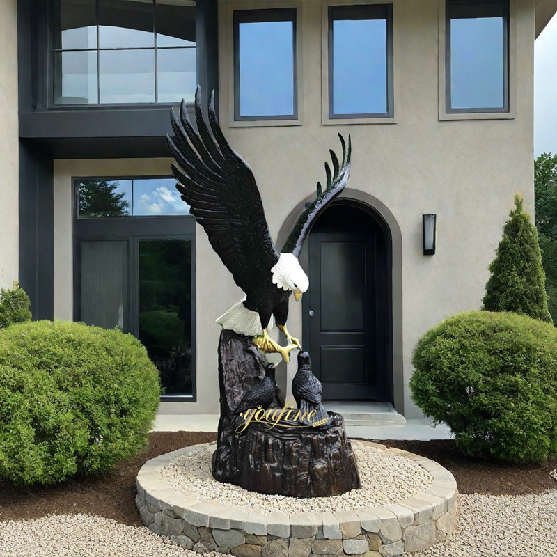Returning Home Bronze Statue