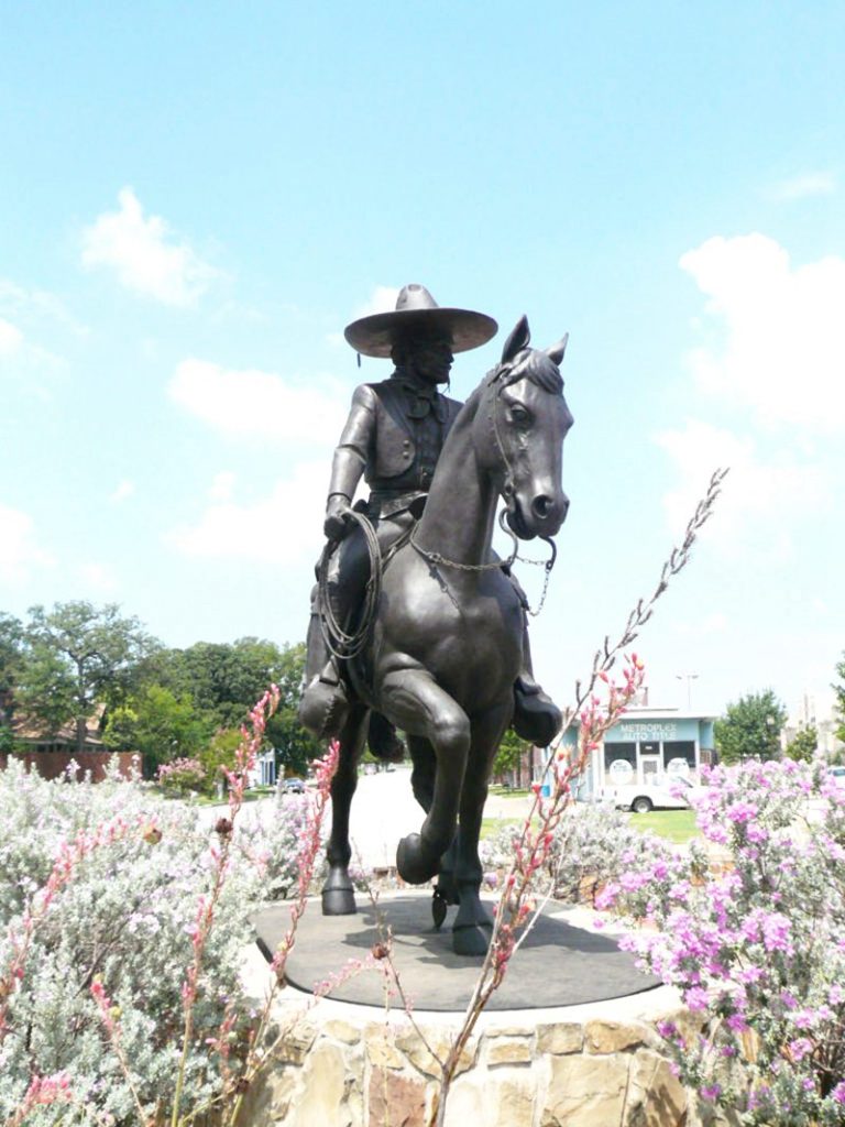 Outdoor Western Bronze Horse Chris Ledoux Equestrian Sculptures for Sale - Bronze Horse Statues - 4