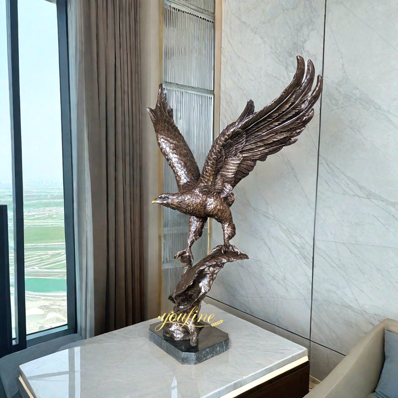 antique eagle statue