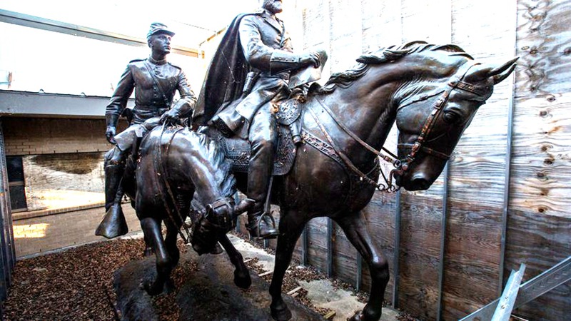 Bronze Confederate Military Statues Museum Quality for Sale - Bronze Horse Statues - 11
