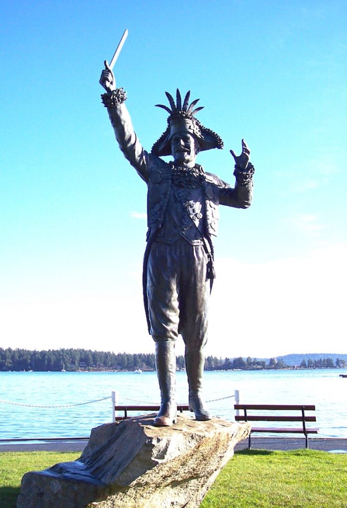 Famous Bronze Pirate Captain Statue Frank James Ney Art - Bronze Famous Sculpture - 10