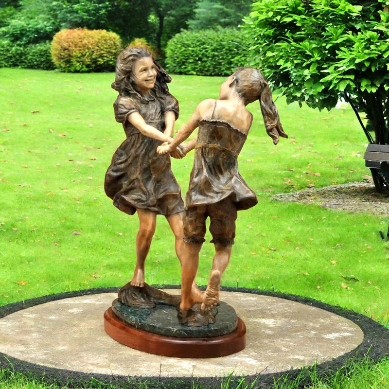 girl bronze sculpture art
