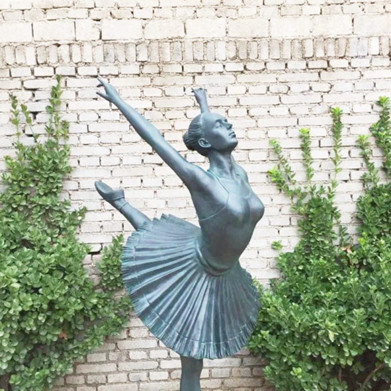 Beautiful Custom Made Bronze Ballet Girl Statue Designed for Sale BOKK-564 - Bronze Children Statues - 2