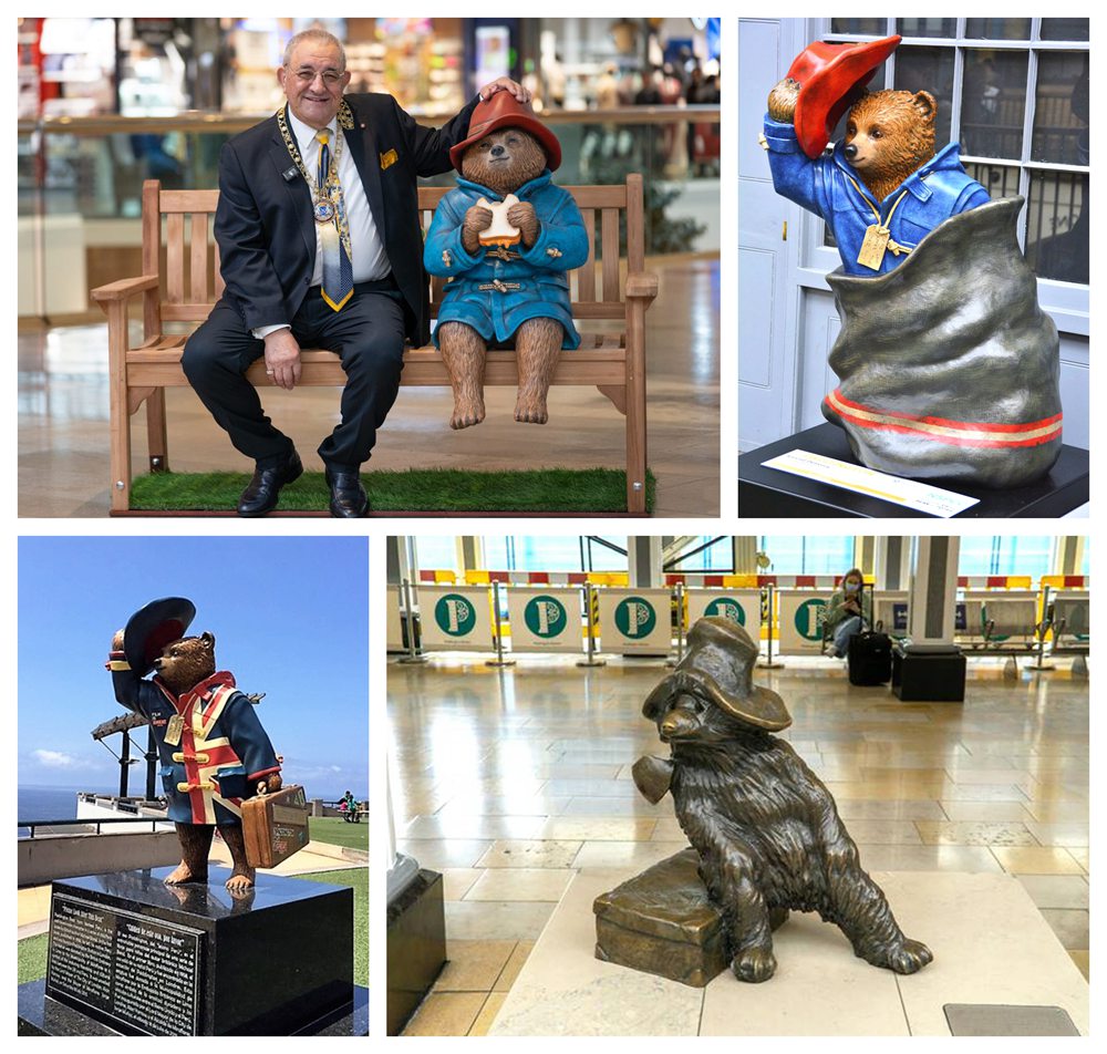 more bronze paddington bear design