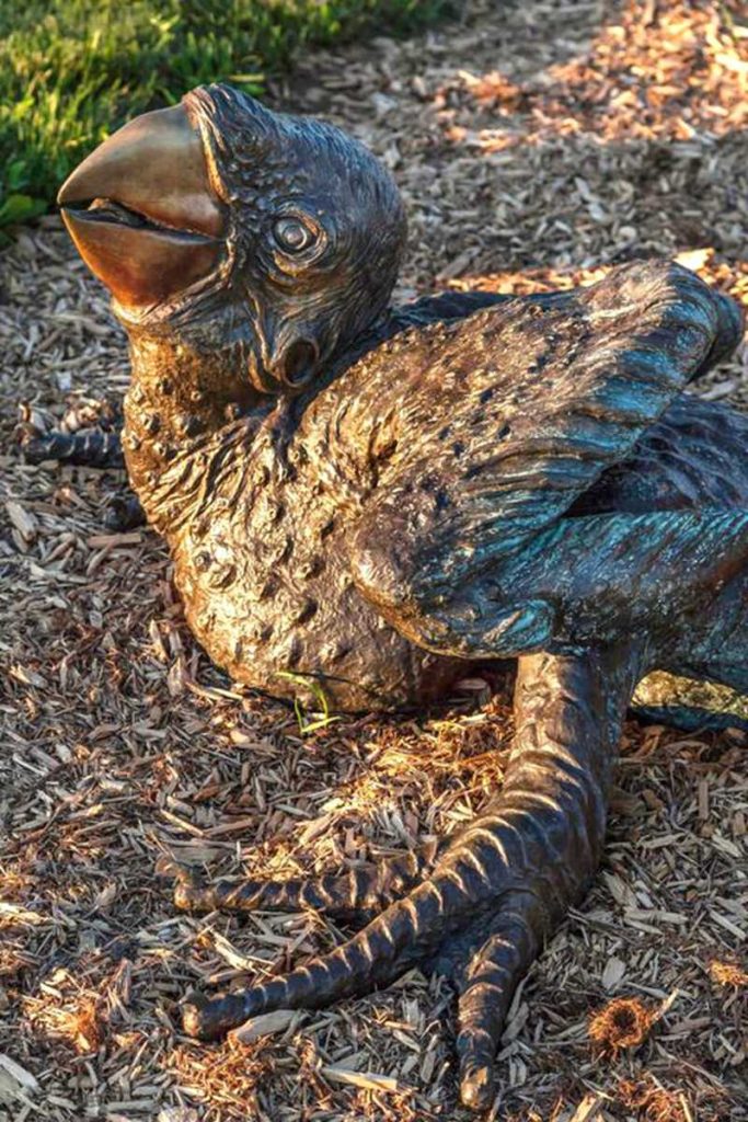 Real Size Bronze Parrot Bird Statue Garden Art for Sale BOK1-542 - Other Animal sculptures - 6