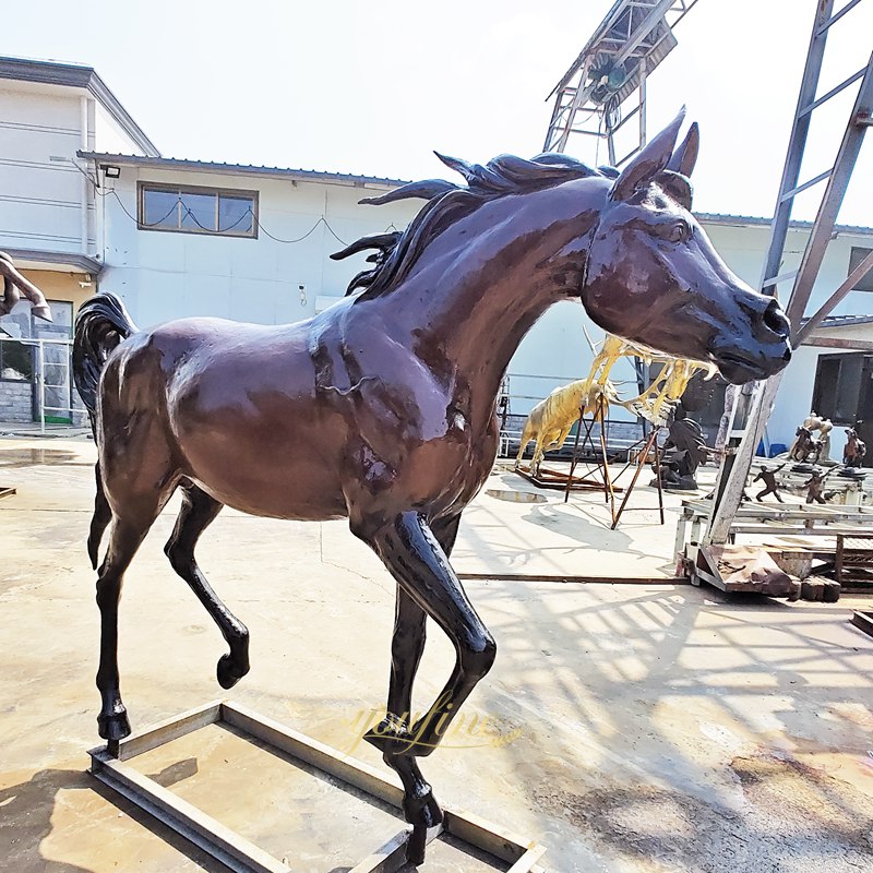 Bronze Arabian Horse Sculpture BOKK-248 - Bronze Horse Statues - 3