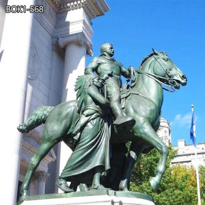 Bronze Equestrian Theodore Roosevelt Statue President Art Replica