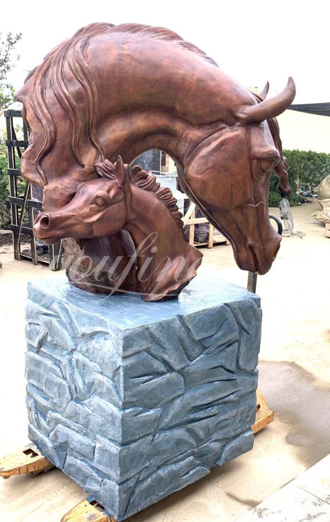 Horse Head Statues