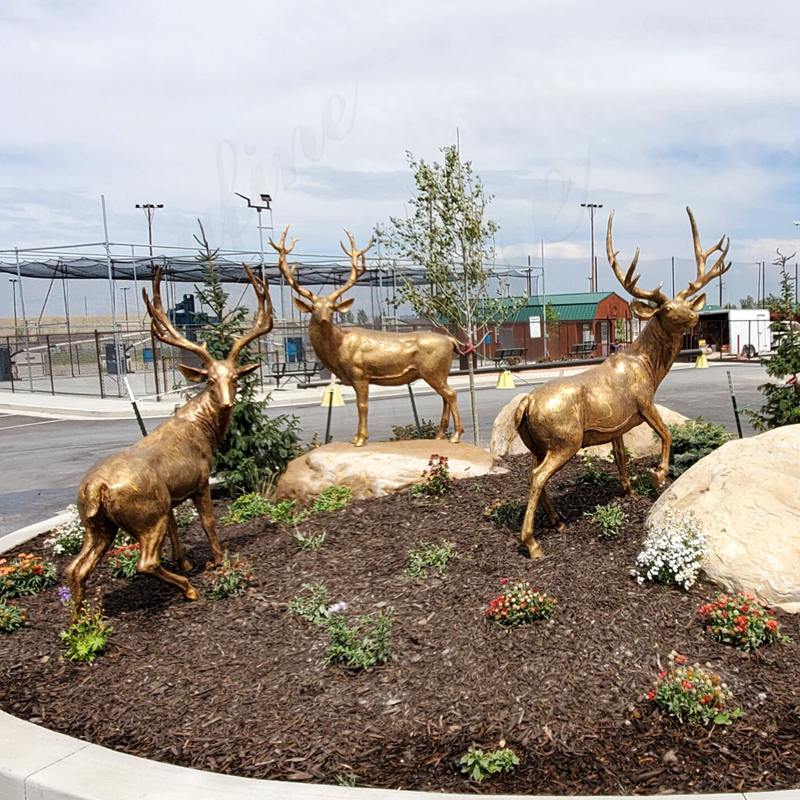 Top 10 Life Size Bronze Deer Statues for the Garden - Blog - 3