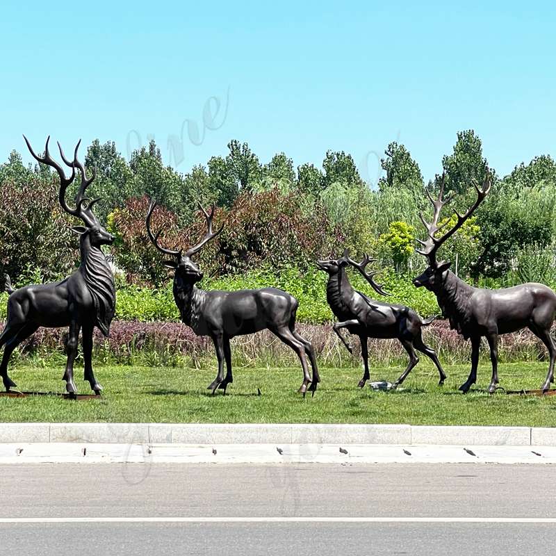 Top 10 Life Size Bronze Deer Statues for Your Garden Landscape - Blog - 14