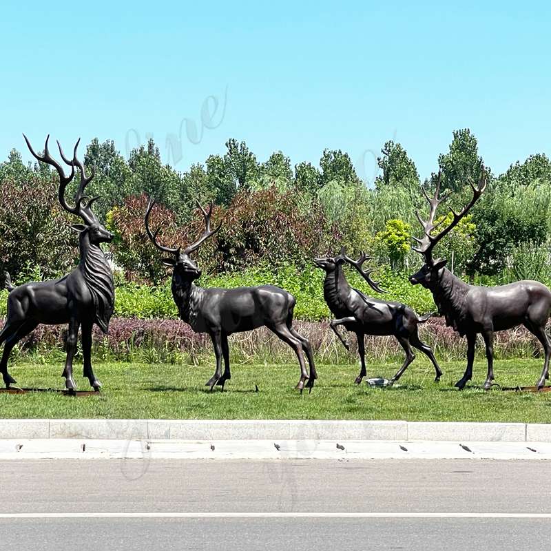 Top 10 Life Size Bronze Deer Statues for the Garden - Blog - 14