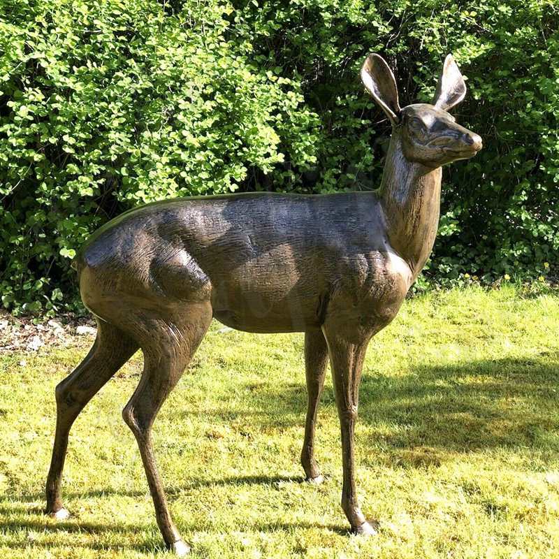 Top 10 Life Size Bronze Deer Statues for Your Garden Landscape - Blog - 15