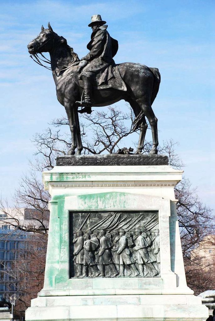 Bronze General Sherman Monument Statue Grand Army Plaza Decor - Bronze Famous Sculpture - 10