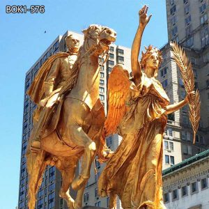 Bronze General Sherman Monument Statue Grand Army Plaza Decor