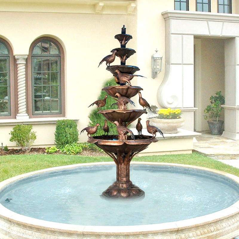 Bronze Garden Water Fountains for Sale -  - 22