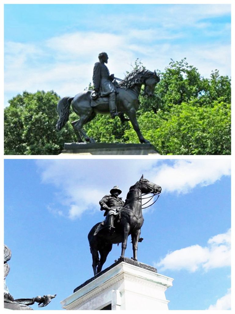 Bronze General Sherman Monument Statue Grand Army Plaza Decor - Bronze Famous Sculpture - 7