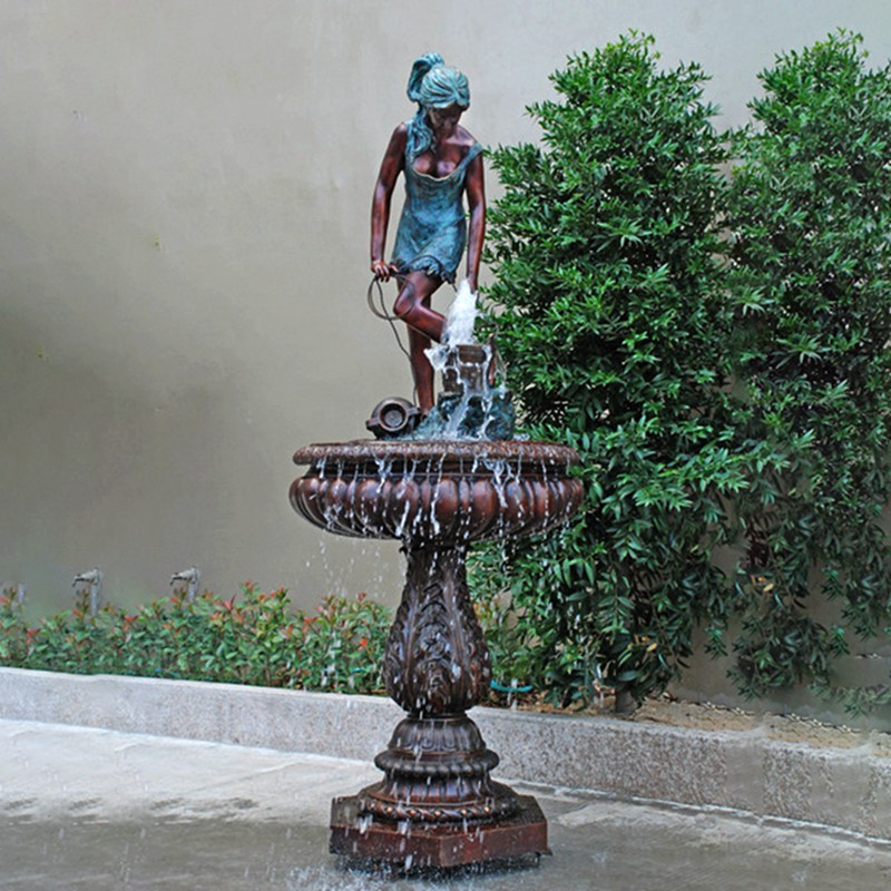 Bronze Garden Water Fountains for Sale -  - 19