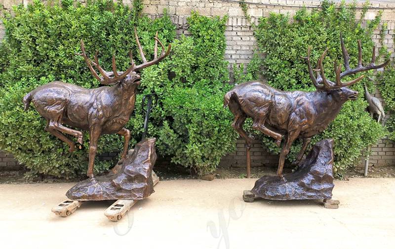 Top 10 Life Size Bronze Deer Statues for Your Garden Landscape - Blog - 13