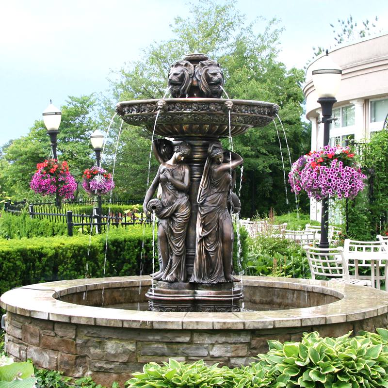 Bronze Garden Water Fountains for Sale -  - 16