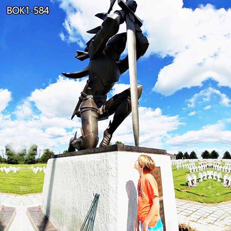 military winged hussar statue