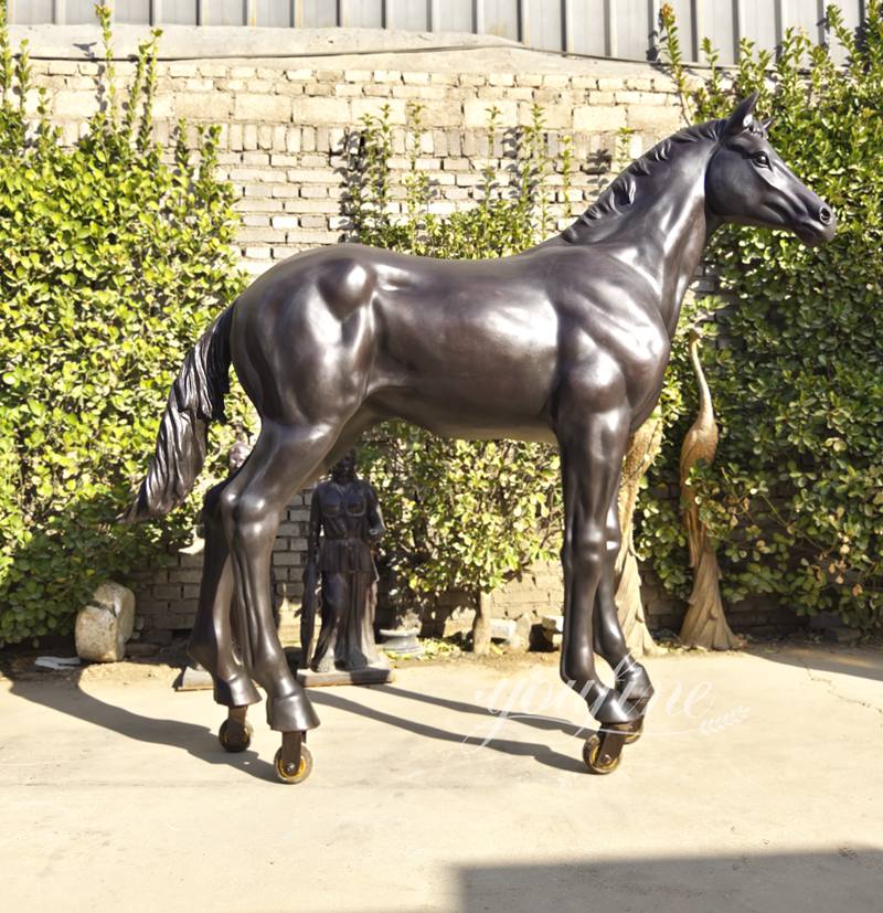real size Standing Horse Statue