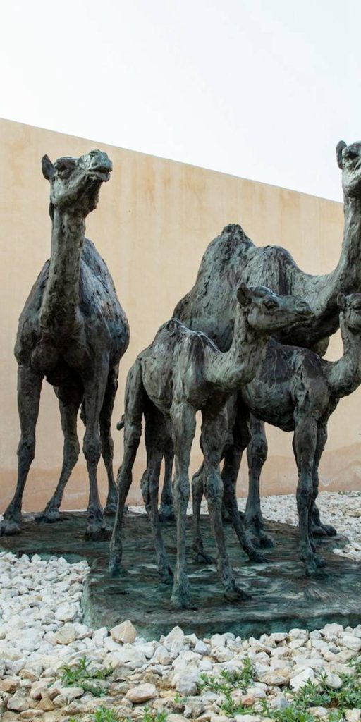Life Size Standing Bronze Camel Animal Sculpture Artwork Decor - Other Animal sculptures - 3