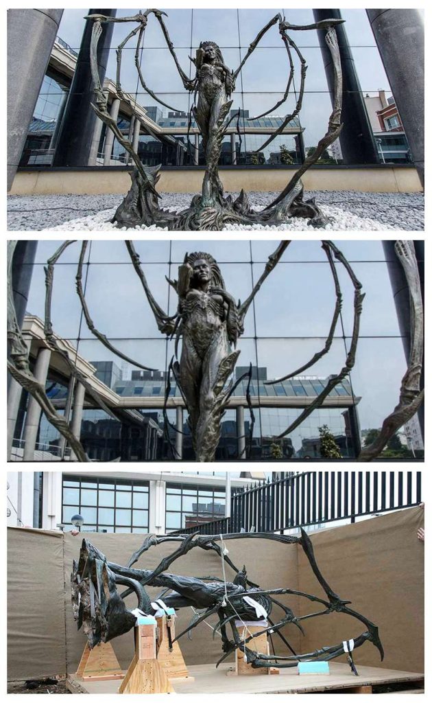 Life Size Bronze Kerrigan Statue Mayflies Sideshow Zerg Art - Other Bronze Statues - 2