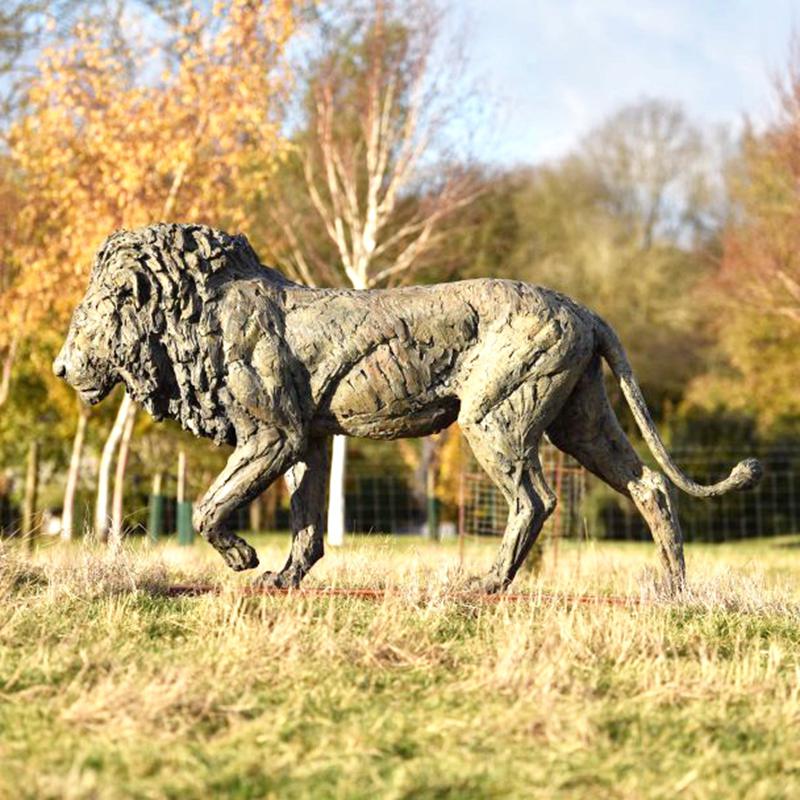 Bronze Outdoor Lion Statues for Sale -  - 24