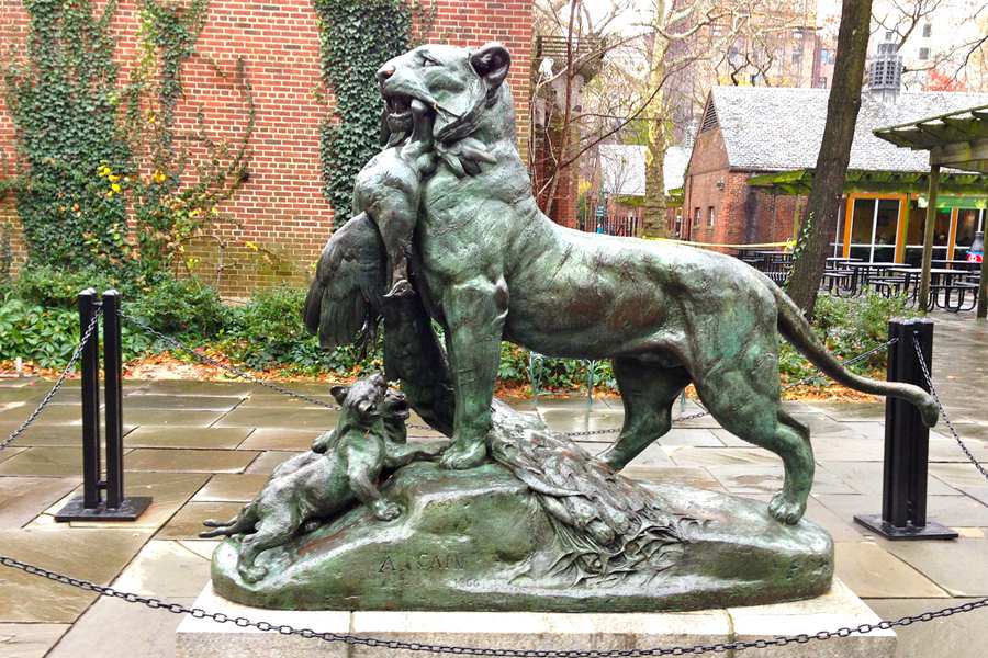 Bronze Outdoor Lion Statues for Sale -  - 5