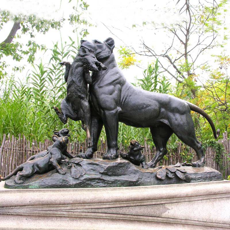 Bronze Outdoor Lion Statues for Sale -  - 27